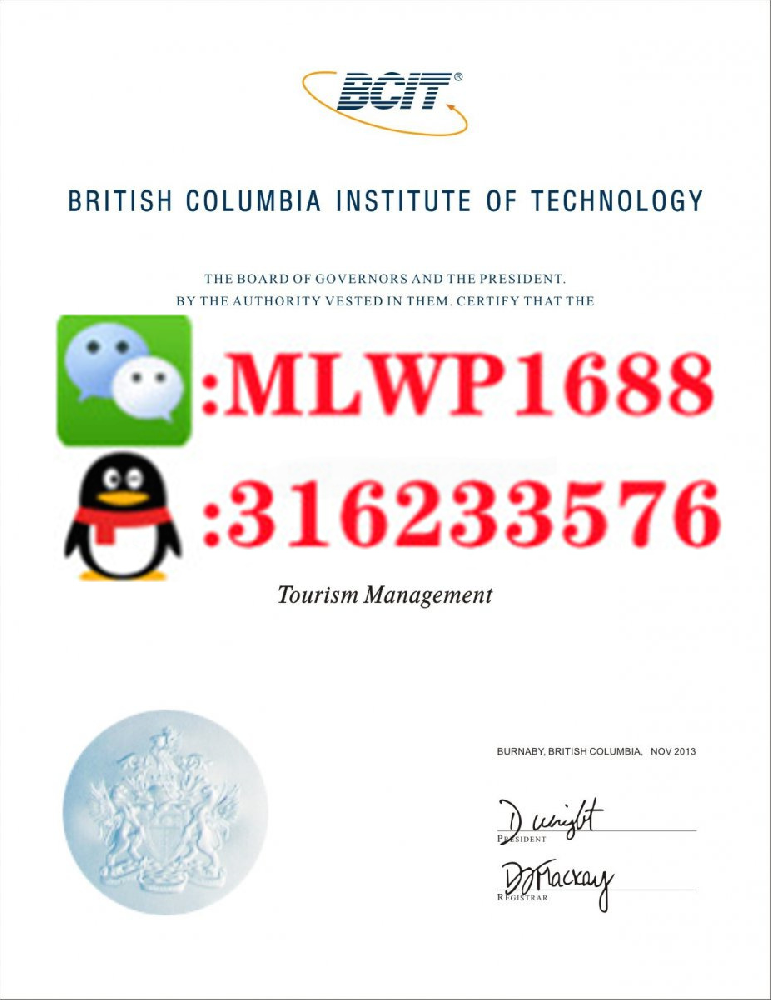 不列颠哥伦比亚理工大学 University of British Columbia 毕业证模版 成绩单样本
