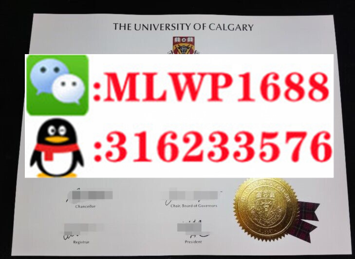 卡尔加里大学 University of Calgary 毕业证模版 成绩单样本