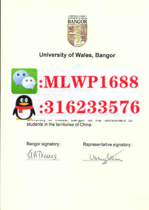 威尔士班戈大学 University of Wales,Bangor 毕业证模版 成绩单样本