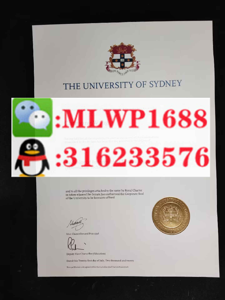 悉尼大学 University of Sydney 毕业证模版 成绩单样本