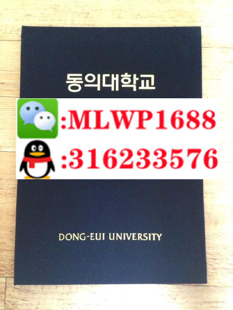 东义大学 Dong-eui University 毕业证模版 成绩单样本